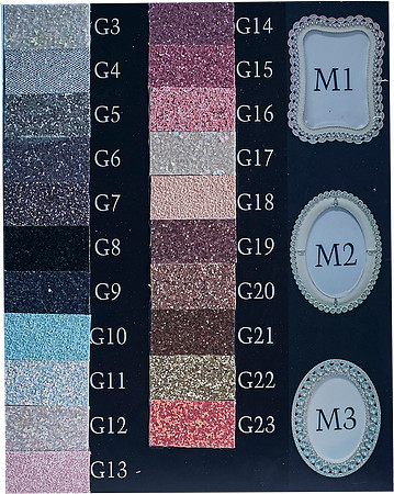 Colores de Portada Glitter